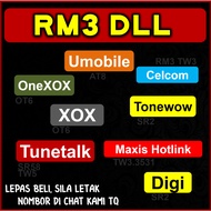 RM3 Topup Reload Termurah (SEMUA TELCO ADA) - All Telco | RM1 RM2 Top Up Credit Share ( Maxis Hotlink )
