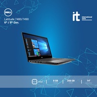 Dell Latitude E7470/7480/7490 Business Class Laptop Core i7 6th/8th Gen 8GB RAM 256 SSD BAG FREE