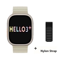 [Update Version]Hello Watch 3+ Smart Watch Amoled 49mm Compass NFC 4GB ROM Local Music Heart Rate IW