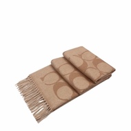 Coach 女士 流蘇圍巾均碼碼193cm*48cm