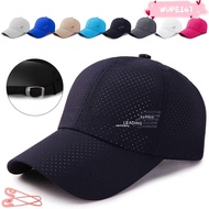 WUPEI47AD Quick-drying Baseball Caps Outdoor Sports Men Women Breathable Baseball Hats