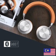 Premium Bluetooth 5.0 Wireless Rechargeable High Bass Headsets Earphones With Microphone Spiker Teli