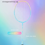 Strongaroetrtop Badminton Racket Set Single And Double Racket Ultra-Light And Durable Badminton Racket Set SG