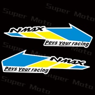 Reflective Motorcycle Accessories Scooter Body Fairing Stickers Logo Decals Waterproof For YAMAHA nm