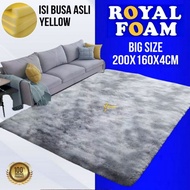 Rasfur fur carpet size 200x160x4cm