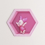 Pintoo 六角壁磚拼圖 - 小熊維尼系列 - 收藏櫃 - 小豬公仔