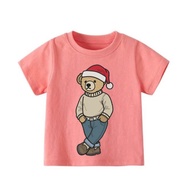 Soft, cool Boy's T-shirt with personality printed AT777