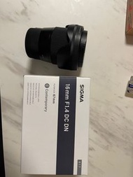 Sigma 16mm F1.4 DCDN 大光圈自動對焦For Sony E
