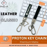 Proton Leather Keychain Ring Key Chain Black Customize Logo Persona Iriz Saga VVT Saga Mc2 X50 X70 X90 Exora