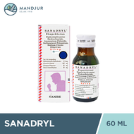 Sanadryl Expectorant Sirup 60 mL - Sirup Obat Batuk Berdahak