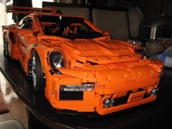樂高技術 911 GT3 RS#42056 保時捷成品原始定制零件大量使用