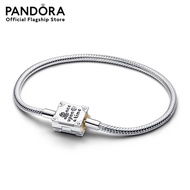 Pandora Disney Princess Storybook Lab-grown Diamond Snake Chain Bracelet