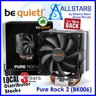 bequiet / be quiet! Pure Rock2 (BK006) Quiet & Effective CPU Cooler for Intel LGA1200 / LGA115X and 
