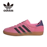 Adidas GAZELLE Pink Black Sneakers Low Cut Indoor Women