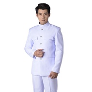 ชุดปกติขาว-ราชการ พลเรือน // เครื่องแบบ by bangbang [ แถมถุงสูท+ไม้แขวน+เปลี่ยนฟรี ]