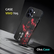 Softcase Glass Kaca NINJA For VIVO Y05 Latest Mobile Phone Casing - Mobile Phone Protector - Mobile 