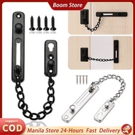 Security Door Chain Lock Door Chain Guard Bolt Lock Stainless Steel Anti-Theft Chain Latch Lock Door