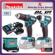 MAKITA 18V Cordless Combo Kit DLX2220 ( DTD155 Makita Impact Driver &amp; DDF483 Makita Driver Drill ) MAKITA CORDLESS COMBO