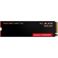 WD_Black SN8100 2TB NVMe SSD - PCIe 5.0x4, M.2 2280, Up to 14,900MB/s Read Speed, up to 11,000MB/s W