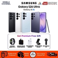 Samsung Galaxy S26 Ultra 5G 12GB RAM + 256GB/512GB/1TB ROM |Snapdragon 8 Elite Gen 5 - 1 Year Samsun