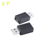 Convertor Female Micro Usb to USB Male Data Changer Plug USB Adapter E.T