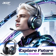 Acer OHR812 Over-Ear Gaming Headset: 60mm drivers, Bluetooth 6.0, 2.4GHz wireless, 50-hour battery, 