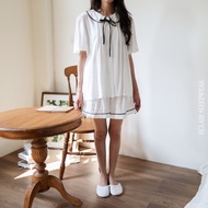 ECLAIR Sleepwear - Peter Collar Short Pajamas Set