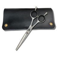 Saki Shears Odachi 5.5" Hair Cutting Scissors/Shears - Straight Handles - Dual Tangs - Zero Offset -