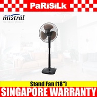 MISTRAL MSF1800R Stand Fan with Remote Control(18")