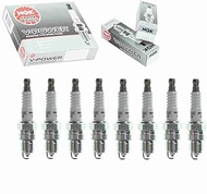 8 pc NGK V-Power Spark Plugs compatible with Ford F-350 5.0L 5.8L 7.5L V8 1975-1997