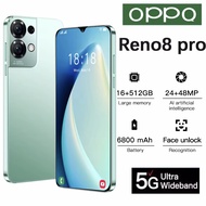 【รับประกัน1ปี】2024 ใหม่ ของแท้ Reno8 Pro 5G 7.5นิ้ว โทรศัพท์มือถือ รองรับ2ซิม Smartphone 4G/5G โทรศัพท์สมา แรม16GB รอม512GB โทรศัพท์ถูกๆ Android12.0 โทรศัพท์ Mobilephone ส่งฟรี โทรศัพท์ราคาถูกๆ รับเล่นเกม โทรศัพท์มือถือของแท้ โทรศัพท์ ถูกๆ ดี V27 5Gมือถือ