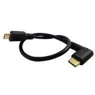 AVPRO OTG Type-C To Micro USB Cable For USB DAC 25cm BLACK