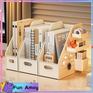 Bookshelf Desktop Storage Rack Organizer File Organizer File Box Pen Rack Document File Box Aestheti