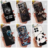 Shockproof Casing For Honor X7c 4G Case Cute Cartoon Cool Painted Soft Silicone TPU Phone Cover For 