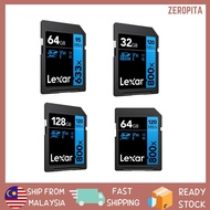 Lexar Memory Card BLUE High-Perfomance Card BLUE DUHS-I SDHC/SDXC MEMORY CARD 32GB,64GB,128GB SIZE M