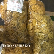 Kerupuk Mie Kuning Kecil 5kg / Krupuk Mie Kuning Kecil 1 Bal / Kerupuk