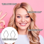 MELODG 1 Pair Dimple Trainer, Facial Beauty Tools Alloy Dimple Maker for Cheeks, Gift Pearl Easy to 