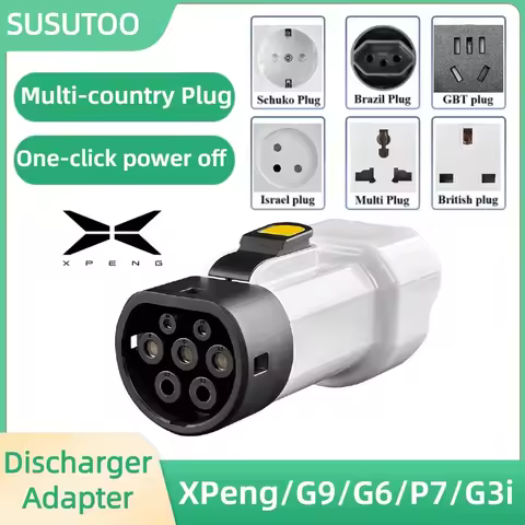 Xpeng G9 G6 P7 G3i v2l Car Fit for Xpeng EVs V2L Discharger Vehicle to Load for type2 Car Discharger