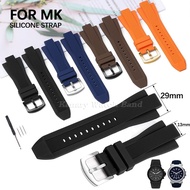 13mm*29mm Silicone Watch Strap for MK8184 MK8729 MK8152 MK8295 MK8492 MK9020 MK9026 Rubber Waterproo