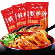 265g×5袋大份量人人喜正宗重慶酸辣粉圓粗濕粉條自煮速食酸辣粉條(平行進口）