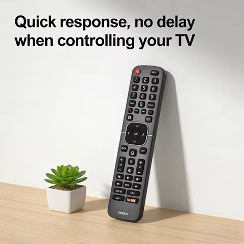 EN2B27 Universal Replacement Remote Control for Hisense Smart TV, Compatible with 32K3110W, 50K3110P