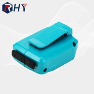 RHY Serasi dengan Makita 14.4/18V Lithium Alat Kuasa Pengecas ADP05 USD Penukar