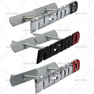 1 Piece For Nismo Logo 3D Metal Emblem For Nissan Navara Terra Urvan Almera Juke Safari Xtrail Sylph