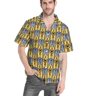 3D S.W C3PO AND R2D2 Hawaiian Shirt