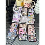 AD536 New case Set2 Black Edge Hard Back With Edges Magnetic Work For I11-16PM Good Shockproof Ready