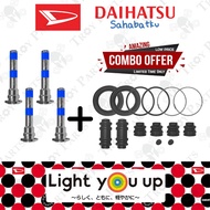 Daihatsu Front Disc Brake Caliper Guide Pin Bolt / Repair Kit (Full Set) for Perodua Kancil 850