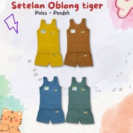 USCITA BABY - SETELAN SINGLET POLOS - SETELAN  SINGLET BAYI ANAK