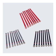 8pcs 313mm Wheelbase Link Rod Aluminium Alloy