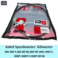 KABEL SPEEDOMETER-Spidometer BEAT KARBU/BEAT FI/BEAT ESP/ALL NEW BEAT 44830-KVY-910 TALI KILOMETER B