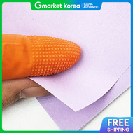 Office Thimble Paper Non-Slip Rubber Finger Cots 50 Count m Size